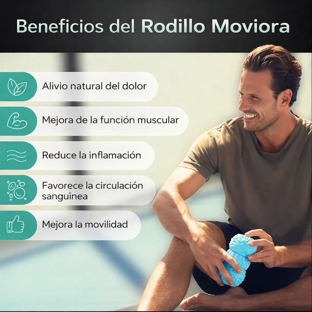 Rodillo de masaje vibratorio portátil