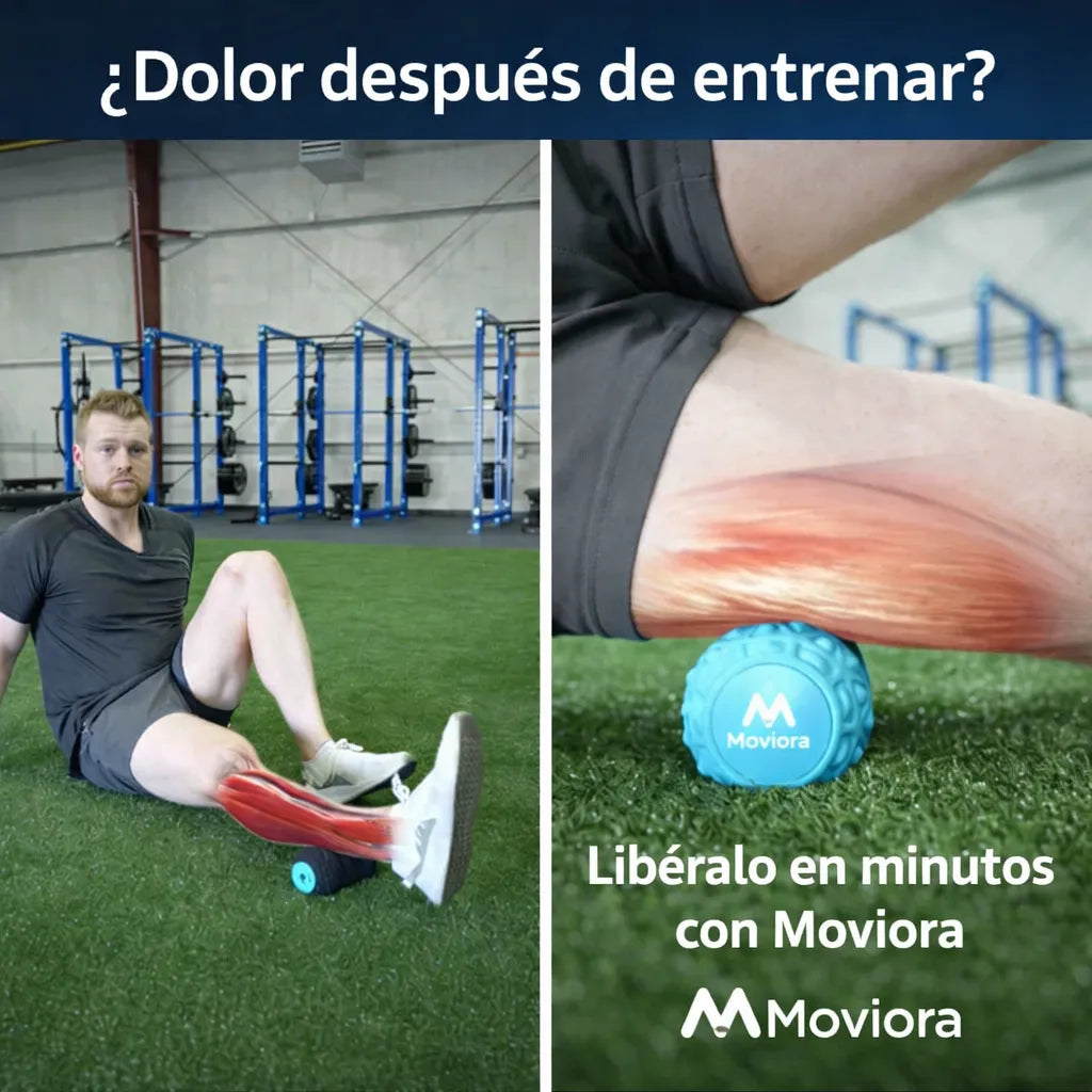 Rodillo de masaje vibratorio portátil